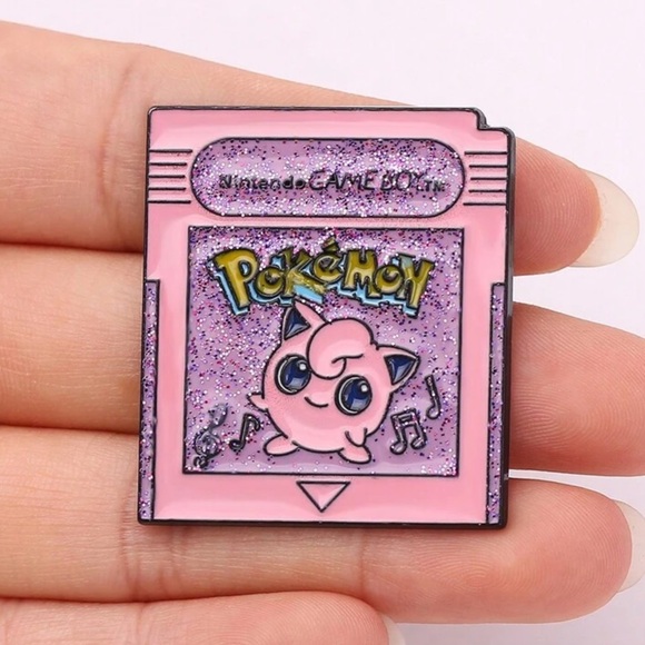 💥3/$28 New Nintendo Gameboy Pokémon Jigglypuff Game Cartridge Pin Collectible - Picture 5 of 9